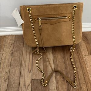 Sample, one of a kind, Rebecca Minkoff Tan Crossbody Bag